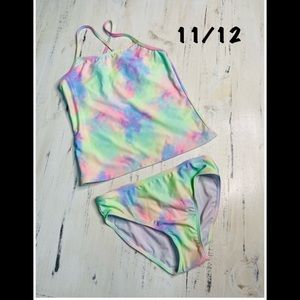 New neon tank bikini